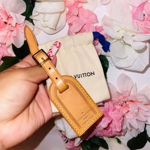 Louis Vuitton luggage tag